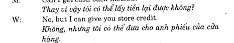 Topic 6: RETURNING A SHIRT TO THE STORE 2_03