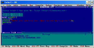 [đề tài] Phần mềm Turbo C để lập trình cho đề tài Chuong-trinh-don-gian-300x155