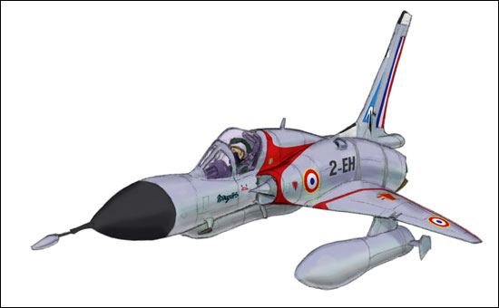 Génèse d'un Mirage III MirageIIIC_step10