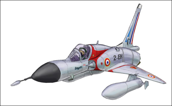 Génèse d'un Mirage III MirageIIIC_step11