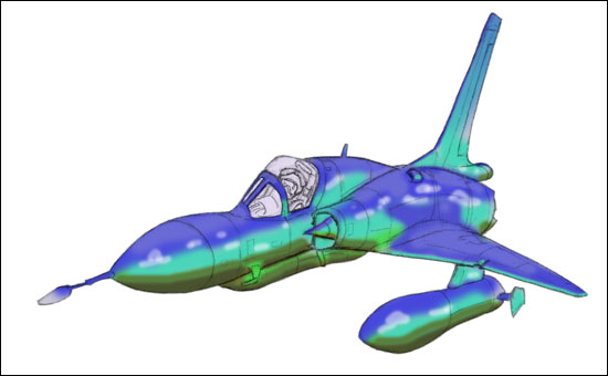 Génèse d'un Mirage III MirageIIIC_step4