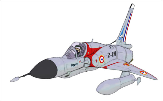 Génèse d'un Mirage III MirageIIIC_step6