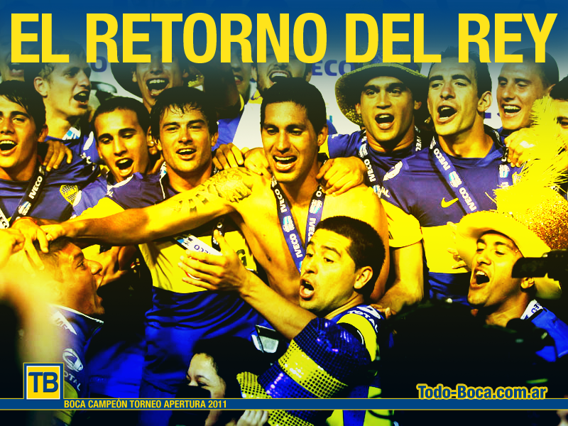 Boca Campeón del Apertura 2011 Rey