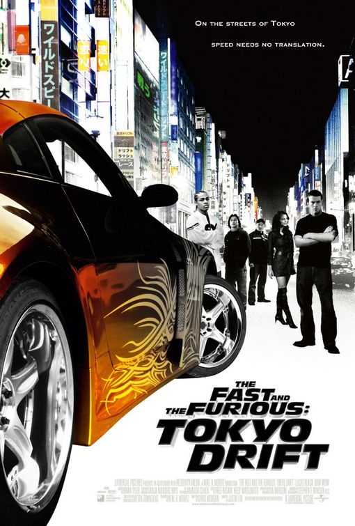 Fast And Furious 1 to 4 [Colection] Tokyodriftmovieposter