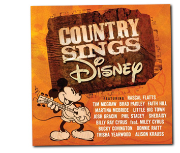 Phil and other artists on a Disney cd Countrysingsdisney