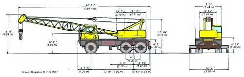 Coles Cranes Ltd Coles-victor-truck-10T-4x2-1965-S1-dwg