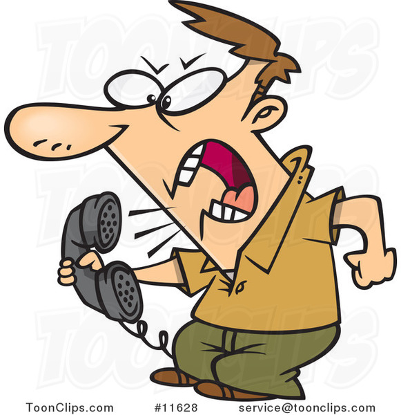 Images de nombres - Page 3 Cartoon-irate-guy-screaming-into-the-phone-by-ron-leishman-11628