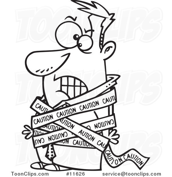 Images de nombres - Page 3 Cartoon-outlined-business-man-tied-in-caution-tape-by-ron-leishman-11626