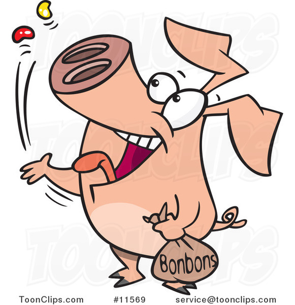 Images de nombres - Page 40 Cartoon-pig-popping-bon-bons-by-ron-leishman-11569