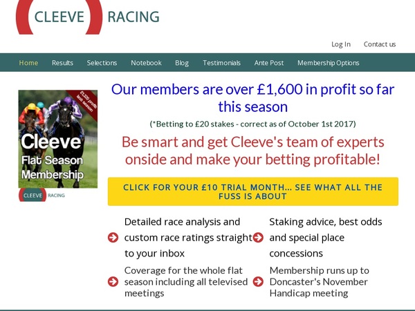 How To Use Cleeve Racing How-To-Use-Cleeve-Racing