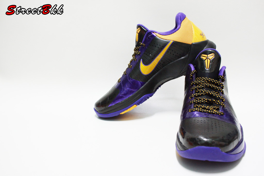 REVIEW!!! NIKE ZOOM KOBE V LAKERS AWAY  S9171283-25