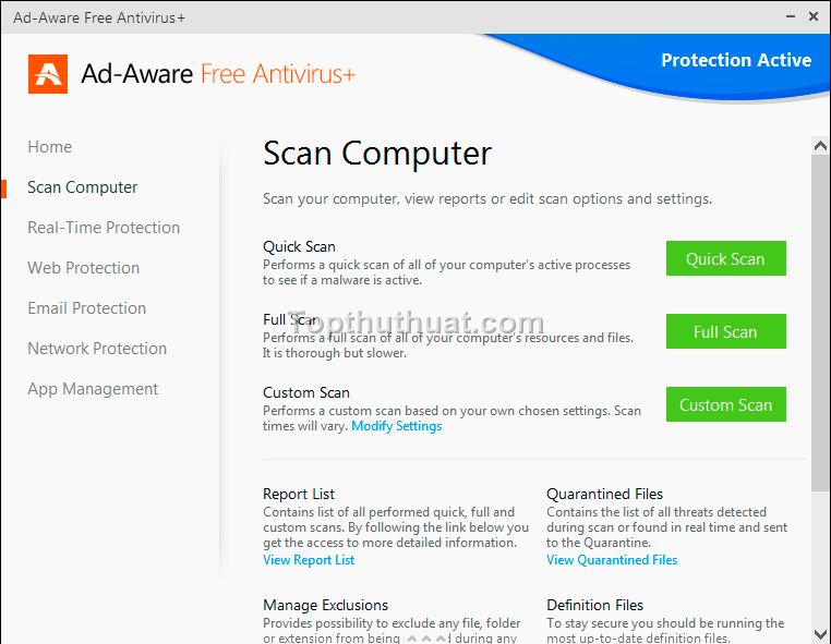 Bảo vệ và diệt virus mạnh mẽ Ad-Aware Free Antivirus+ Ad-Aware_Free_Antivirus__2