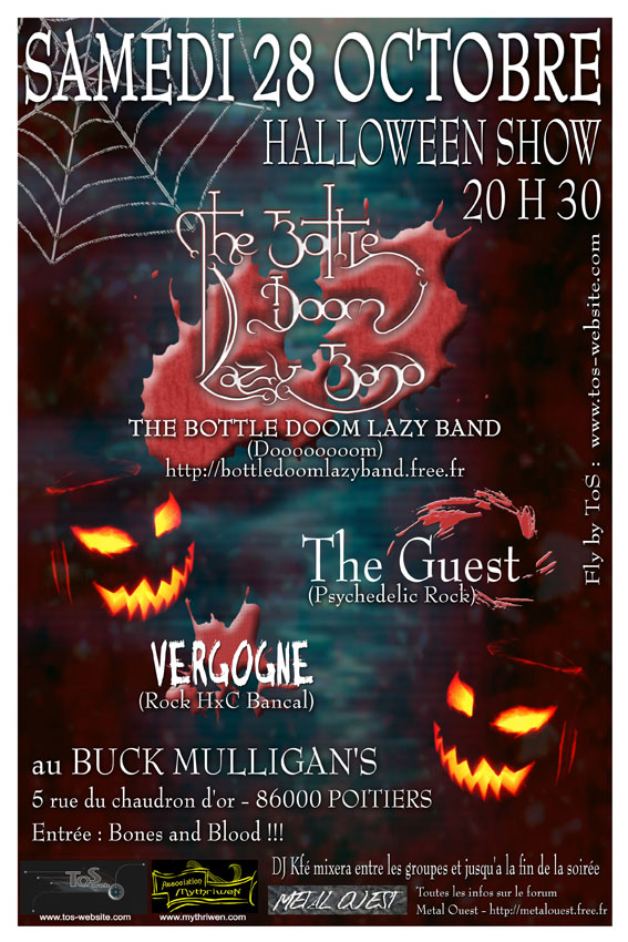 Buck Mulligan's - Soirée Halloween - 28 Octobre 28oct