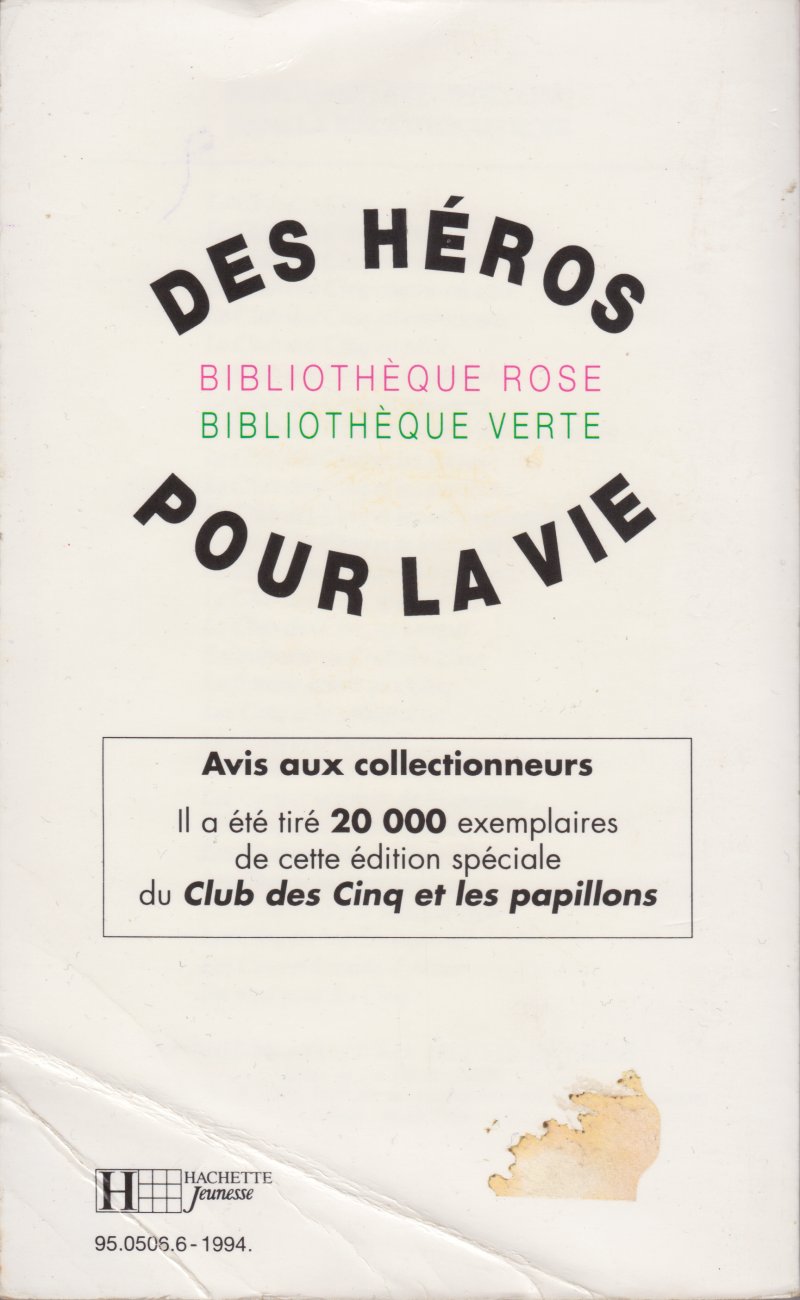 SITE DE LA BIBLIOTHEQUE VERTE - Page 2 Edition_speciale_cd5_br_bv_verso_