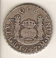 2 Reales Columnarios 1747 Felipe V Mo 2Reales_Columnarios_Anv