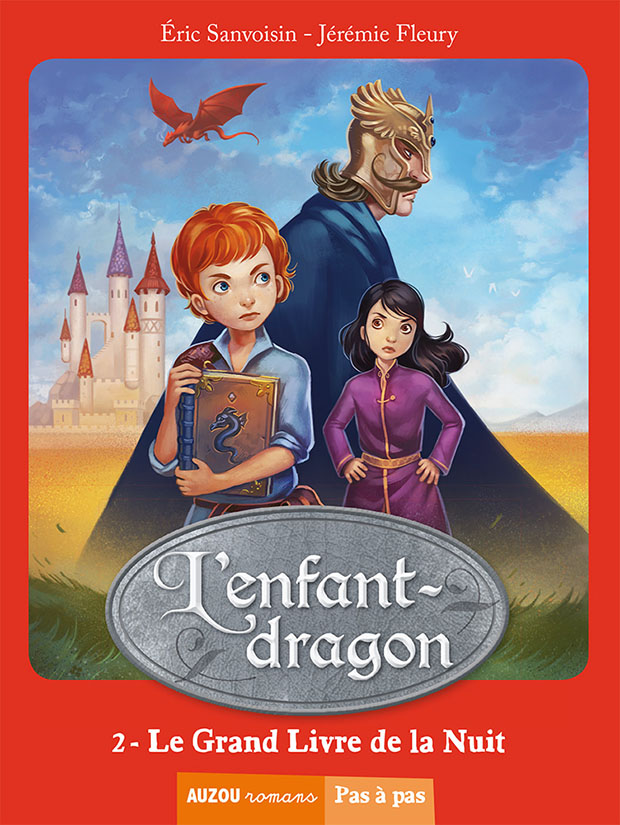 Jérémie Fleury (Trèfle Rouge)  - illustrateur Fleury-enfant-dragon-couverture-cover