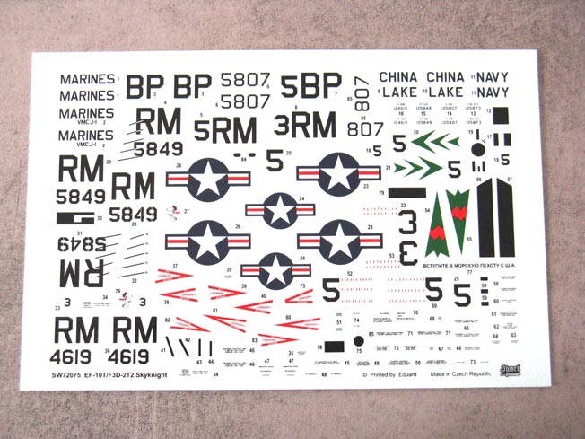 [Sword] SKYKNIGHT EF-10B/F3D-2T2 Decals