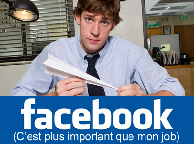 Employée licenciée pour s’être trop connectée sur Facebook et Internet Facebook-au-travail