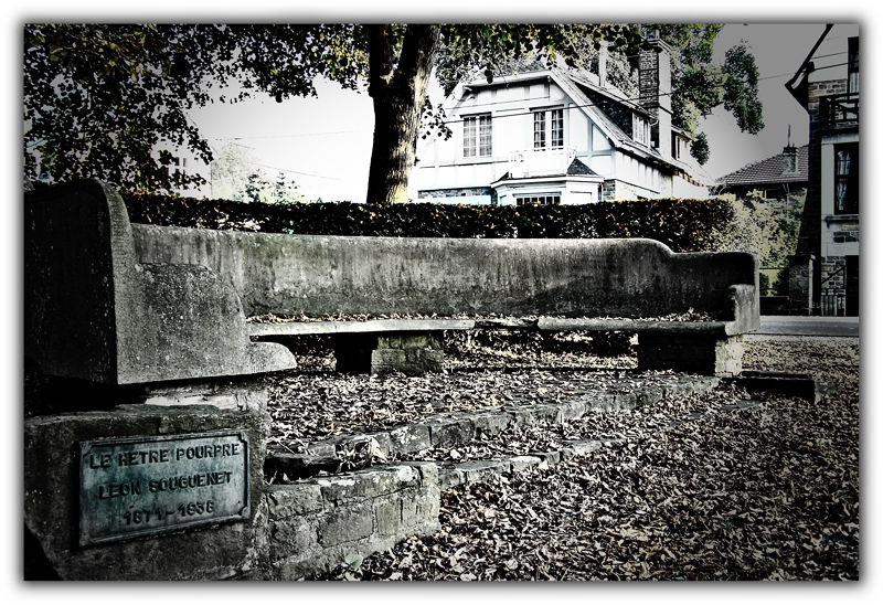 Le banc de l'oubli Bancbwm