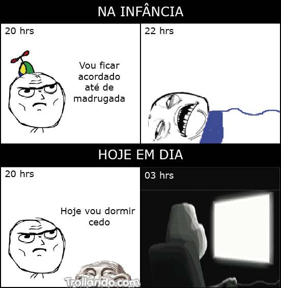 Imagens/Coisas Engraçadas Infancia-x-atualmente