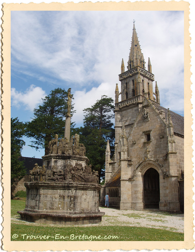 Par ordre alphabétique, des villes et des villages . - Page 9 090724_002_eglise-calvaire-kergrist-moelou