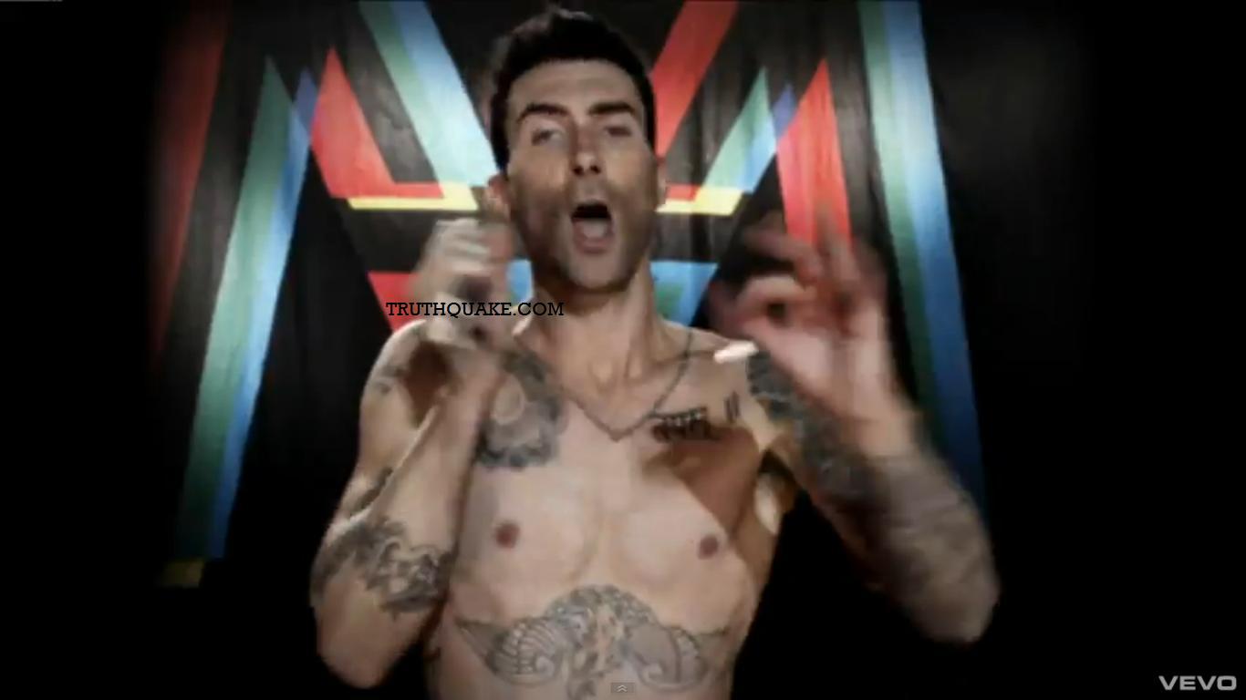 [Articulo] "Moves Like Jagger" Videoclip con tematica Illuminati? Adam-levine-illuminati-maroon-5-christina-aguilera-moves-like-jagger-mick-music-video-freemason-ok-sign-666-shirtless-gay-bisexual-tattoos-stereo-hearts-lead-singer-hands-all-over-plastic-surgery-muscles-abs-girlfriend-the-voice