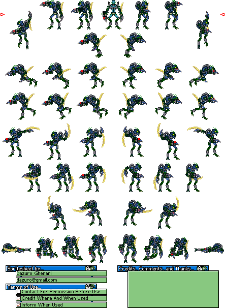 SPRITES! Dazuro_spacepirate-drifts_sheet