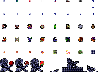 SPRITES! Metroid2_misc_sheet