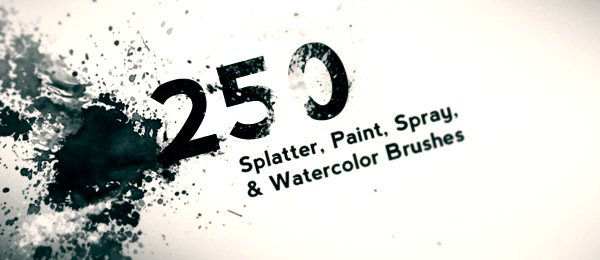 250-free-hi-res-splatter-paint-watercolor-photoshop-brushes 250-splatter-brushes