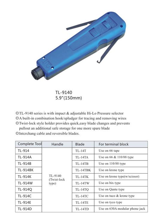 Phân phối giá buôn lẻ TL914B-9140, tool nhấn mạng 5 Pair (TL 315DR) có sẵn hàng Tool-nhan-mang-Tl9140-dao-phap-phien-talon