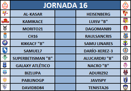 :: Pronósticos Jornada 16 :: (1-2 Diciembre) F3eSinttulo3