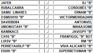 :: Pronósticos Jornada 42 (19-20 Julio) :: B65J42