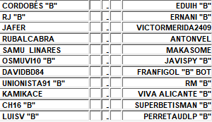 :: Pronósticos Jornada 18 (7-8 Diciembre) :: C38J18