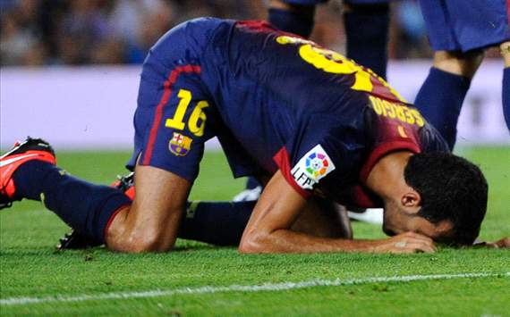 Champions League: Sergio Busquets suspendido dos partidos 205038hp2