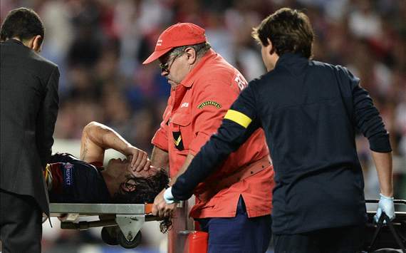 Barcelona: Carles Puyol avanza en su recuperación y deja atrás la escayola 216269hp2