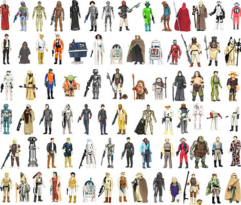 Image de fond Vintage-star-wars-figures