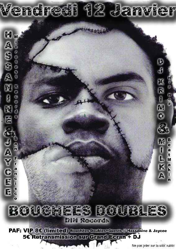 12/01: BOUCHEES DOUBLES//HASSANINE & JAYCEE//MILKA & Bouchees_dbl