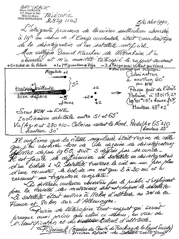 novembre 1990 - Les Observations du 5 novembre 1990 un étage de fusée et des Ovnis? - Page 3 90_11_05_neirinck