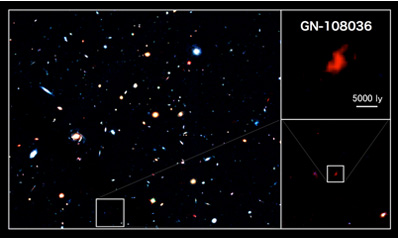 DESCUBREN LA GALAXIA MÁS LEJANA DEL UNIVERSO QUE CREA 100 ESTRELLAS POR AÑO Gala