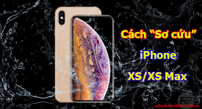 Sửa Lỗi Mất Nguồn Cho iPhone X XS Max Khi Bị Vô Nước Sua-iPhone-XS-Max-vo-nuoc