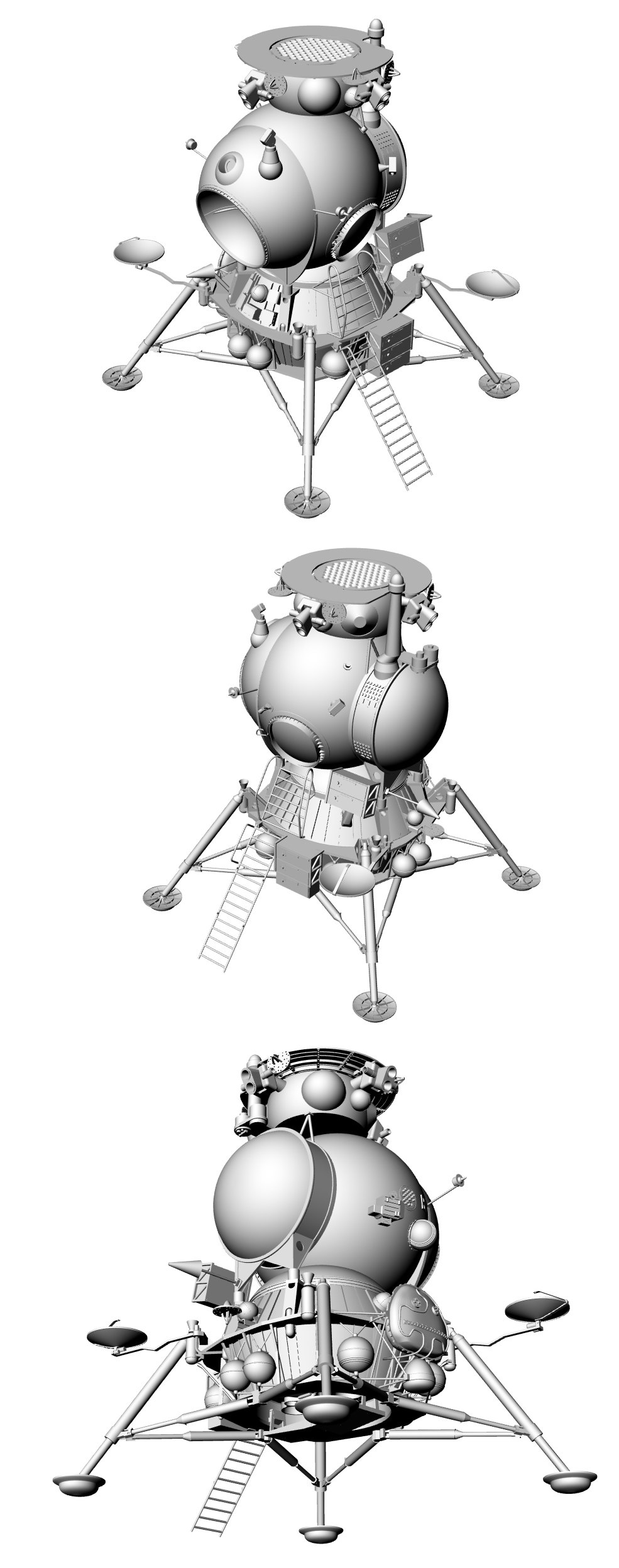 Module lunaire soviétique LK – Maquette 1/24ème - Page 13 2012-11-03a