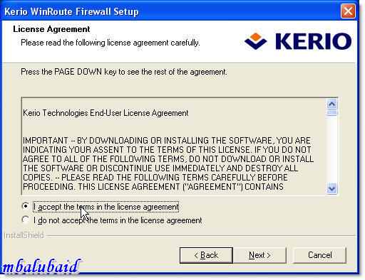 البرنامج الثانى بعد السيرفر لتوزيع سرعة النت على الشبكة برنامج6 Kerio Winroute Firewa 12195