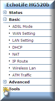  افتراضي  كيفية إعداد روتر لمودم wifi HG520 من huawei   12873838295