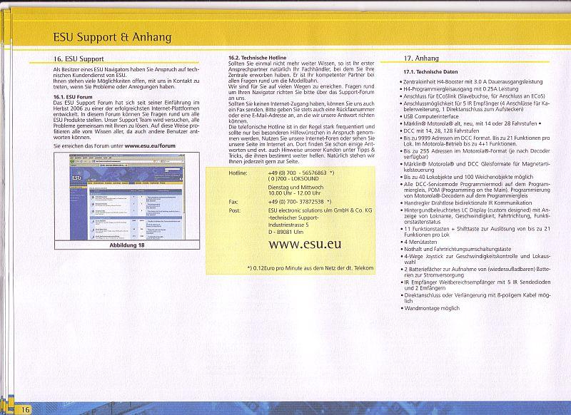 Digitale Steuerungszentralen - Navigator ESU 10154002jz