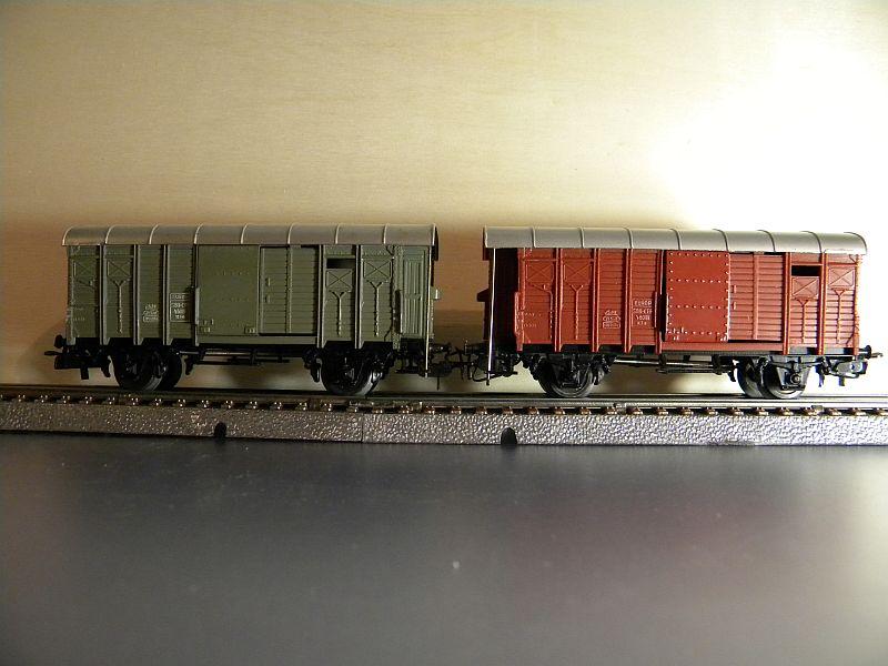 Gedeckter Güterwagen mit Bremserhaus K3 der SBB, Märklin #4605 10222053nn