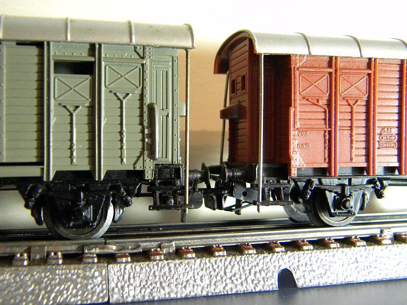 Gedeckter Güterwagen mit Bremserhaus K3 der SBB, Märklin #4605 10222054of