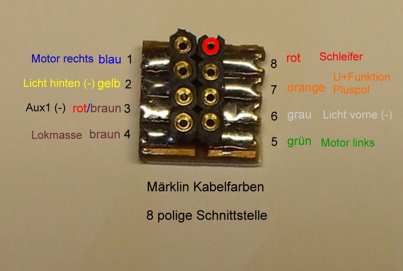 Bau einer 8poligen Schnittstelle 10578676dn