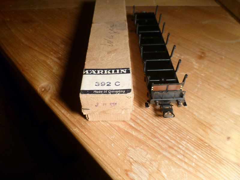 Märklin 4516 / Märklin 392C: Rungenwagen, schwarz 10631323mu