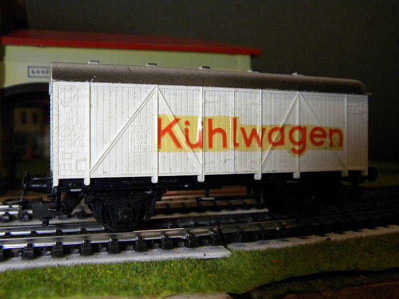 Kleinbahn 320 Kühlwagen weiss 2achsig 10714711ca