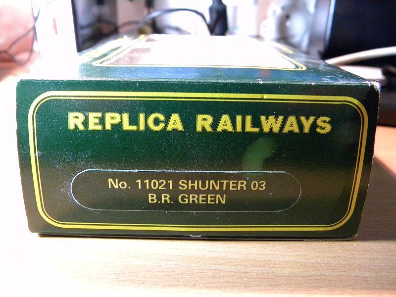 Replica Railways: No. 11021 Shunter 03 B.R., green 10847047ok